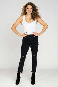 FITTED JEANS - JUBEE