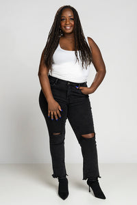 FITTED JEANS - JUBEE