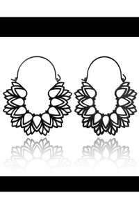 BOUCLES OF WATER LILY EARRINGS